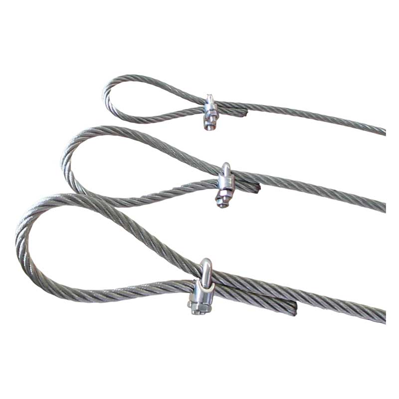 Perrito Guaya 6plg Captain M6 CLAMP INOX