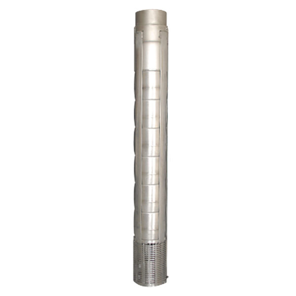 Foto principal real del producto Cuerpo de bomba (sin motor) para pozo Qnom:625GPM 15HP , Hest:20m DiaExt:10" DiamDesc:6"plg 1ETA Serie P10 para acoplar a motor de 6"PLG, marca SEILas bombas sumergibles de acero  MPN:P10-625-01A-150
