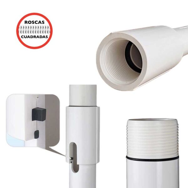 Foto principal real del producto Tuberia para pozo 1 25plg Captain TUB 1-25 STD UPVC