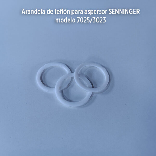 Foto principal real del producto Arandela de tefl?n para aspersor SENNINGER modelo 7025/3023 MPN:WH3TT