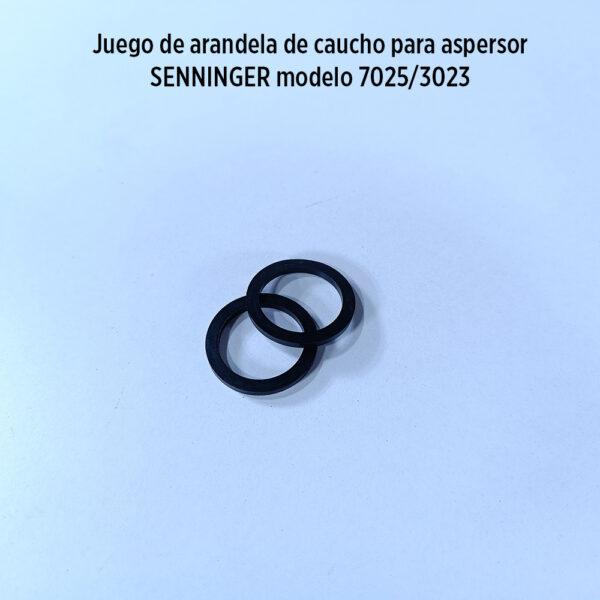 Foto principal real del producto Juego de arandela de caucho para aspersor SENNINGER modelo 7025/3023 MPN:WHS3M