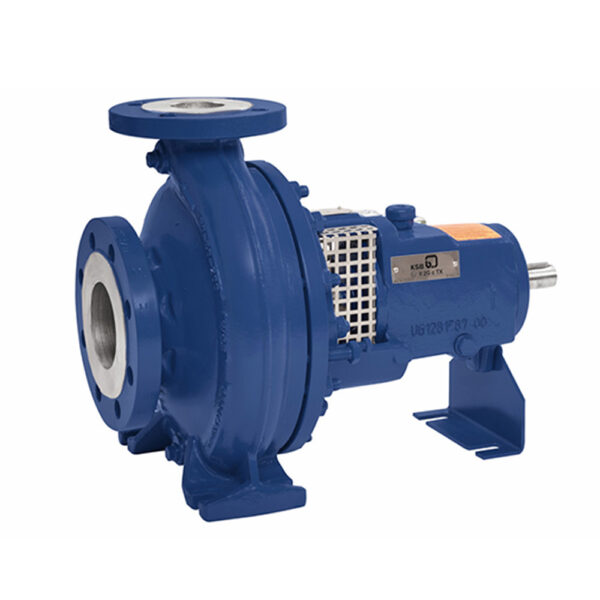 Foto principal real del producto KSB Serie MEGANORMBomba horizontal de eje libre, de una etapa, dise?o "back pull-out", succi?n horizontal y descarga vertical, indicada para bombeo de l?quidos limpios o turbios. MPN:MEGANORM
