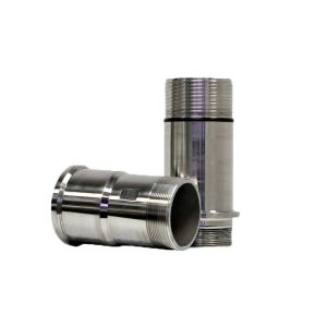 ADAPTADOR ROSCA CUADRADA a NPT 4plg Captain ADAP 4-0 INOX (2PZ)