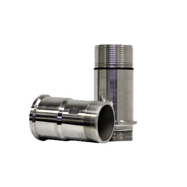 ADAPTADOR ROSCA CUADRADA a NPT 4plg Captain ADAP 4-0 INOX (2PZ)