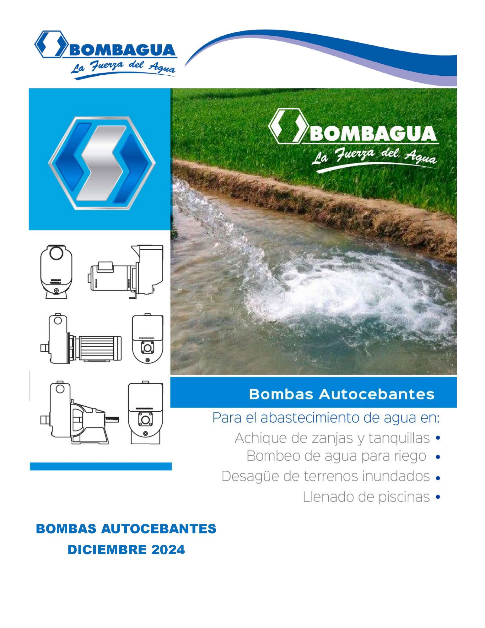 Bombas autocebantes Bombagua 2024