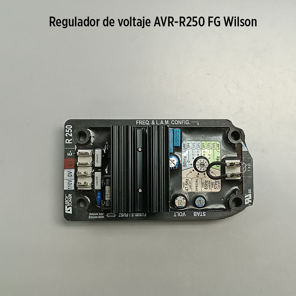 Regulador Avr planta 110 220V FGWilson 10-012943