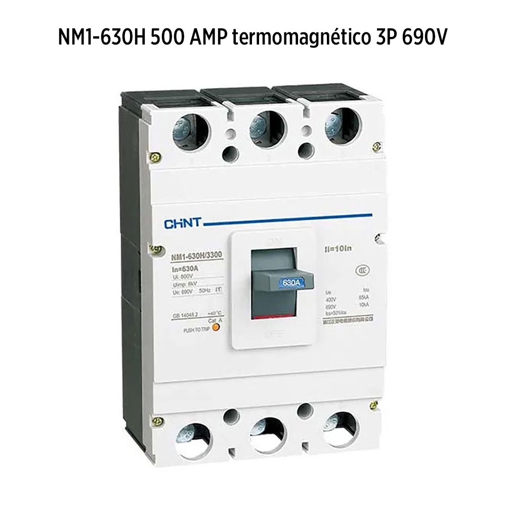 Rele Termico para tablero 500Amp CHINT 21000370