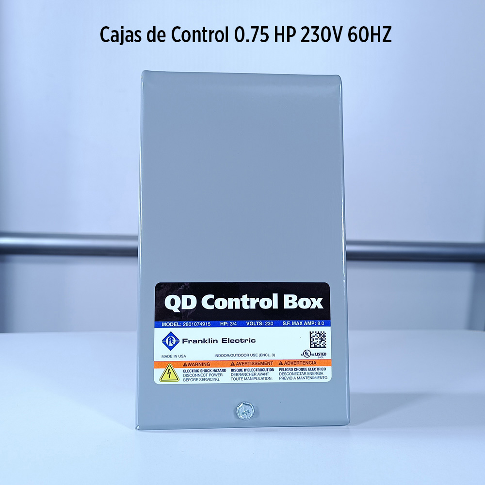 Caja Arranque bo 0 75HP 1ph Franklin 2801074915