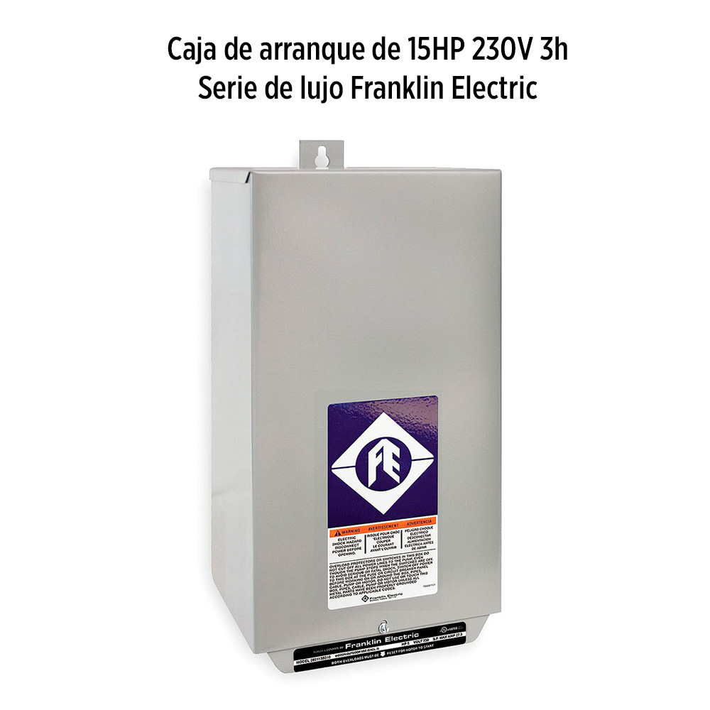 Caja Arranque bomba 15HP 1ph Franklin 2822039330