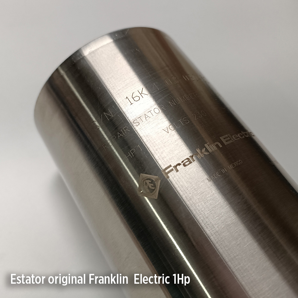 Devanado motor sumergible 1hp Franklin 305432902