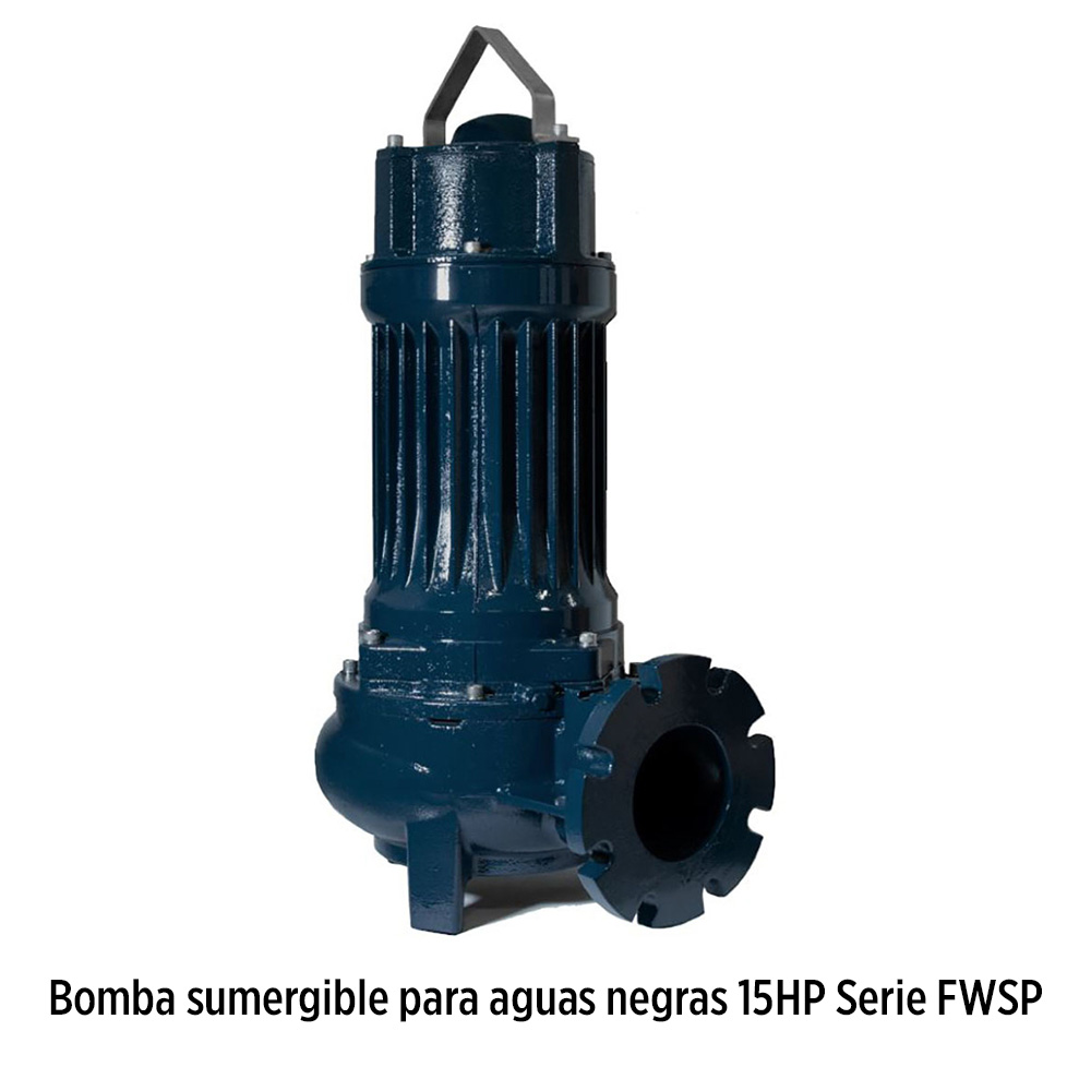 Bomba aguas negras 20HP 6in Franklin 87101004-01