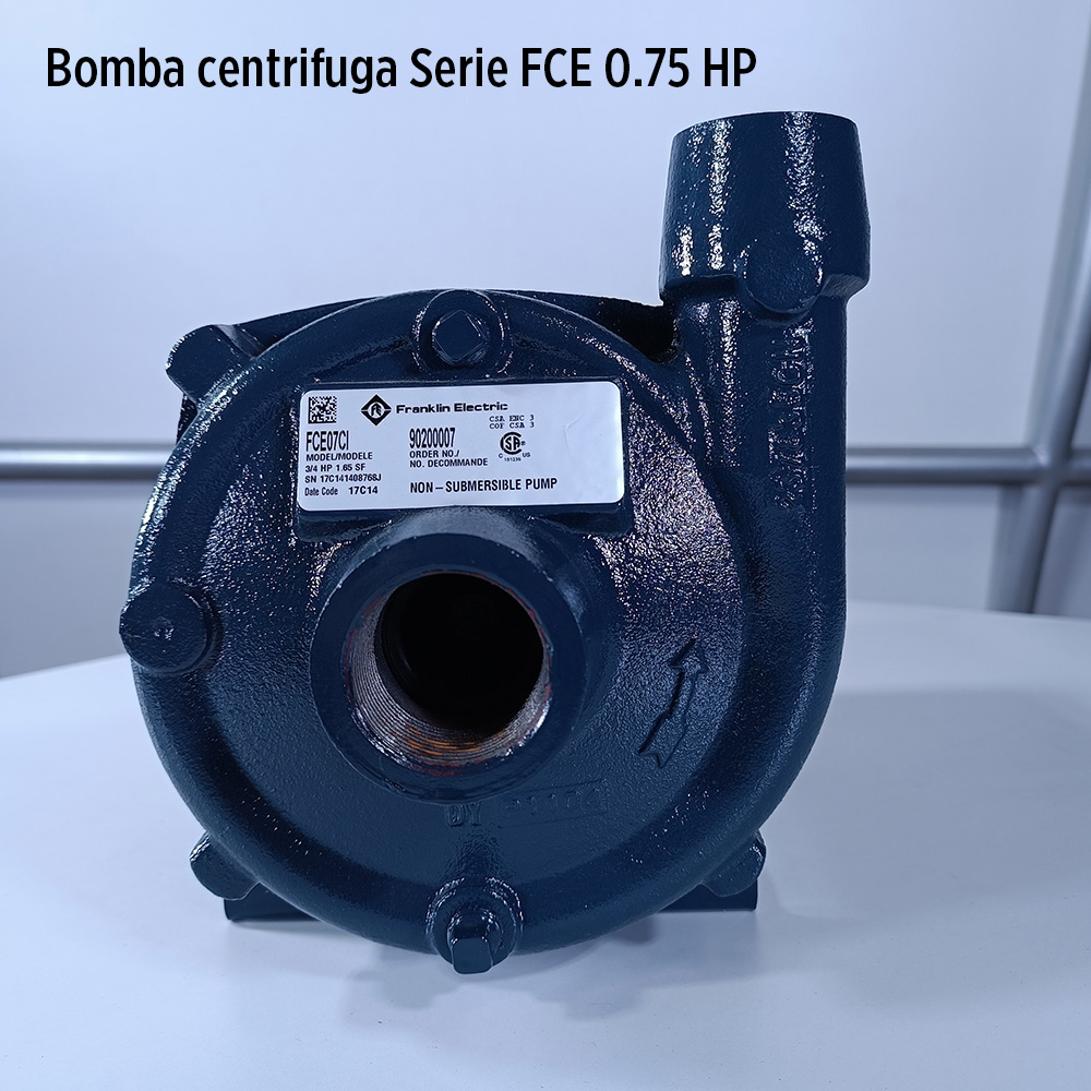 Bomba de agua 0 75HP 1in Franklin 90200007