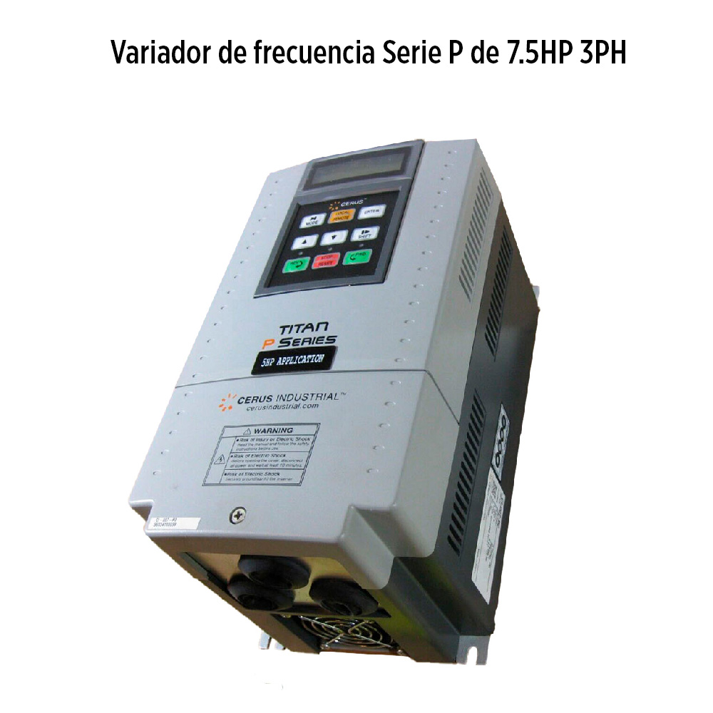Variador de frecuencia 7 5hp Franklin CI-007-P2
