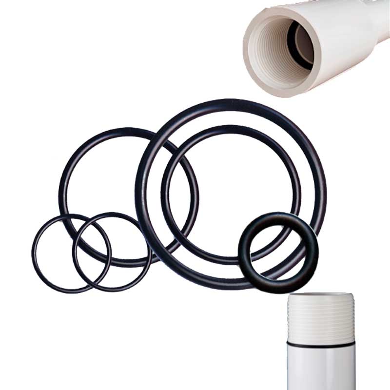 Oring para tuberia uPVC de pozo 2 5plg Captain O-RING 2-5