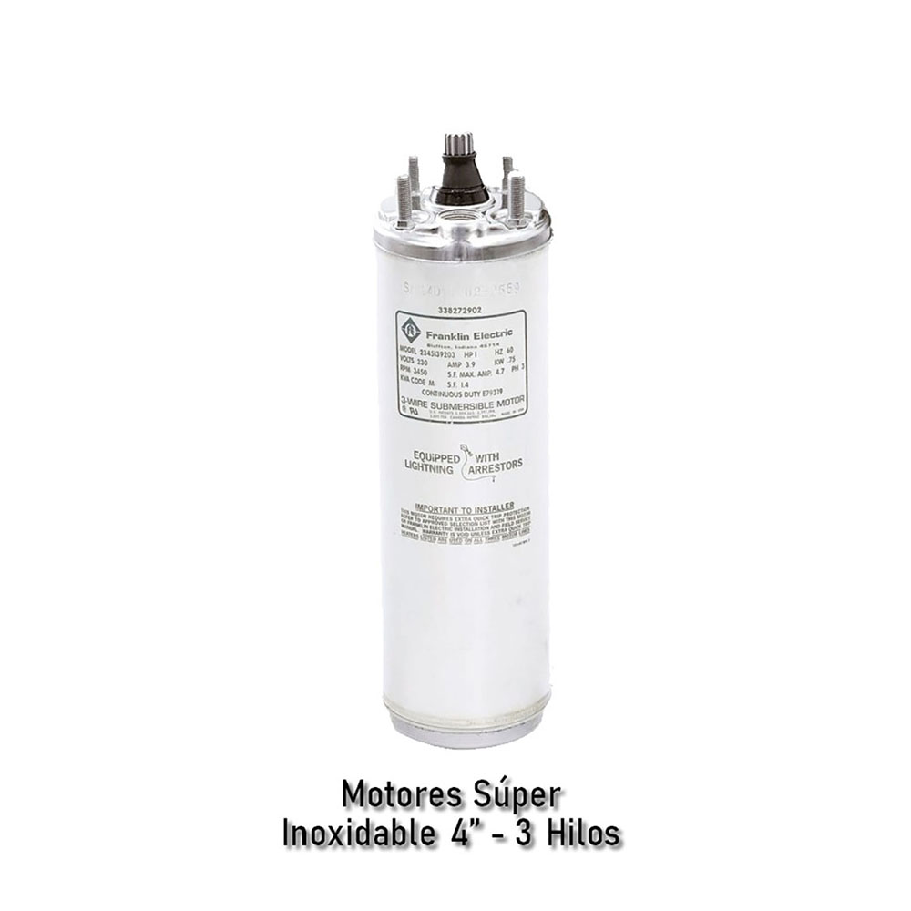 Motor sumergible 2HP Franklin 2243019204GS
