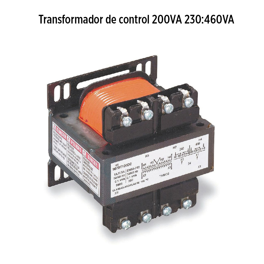Tranformador tablero 200VA CHINT TX230460CONTROL